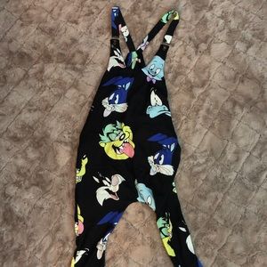Looney tunes overalls